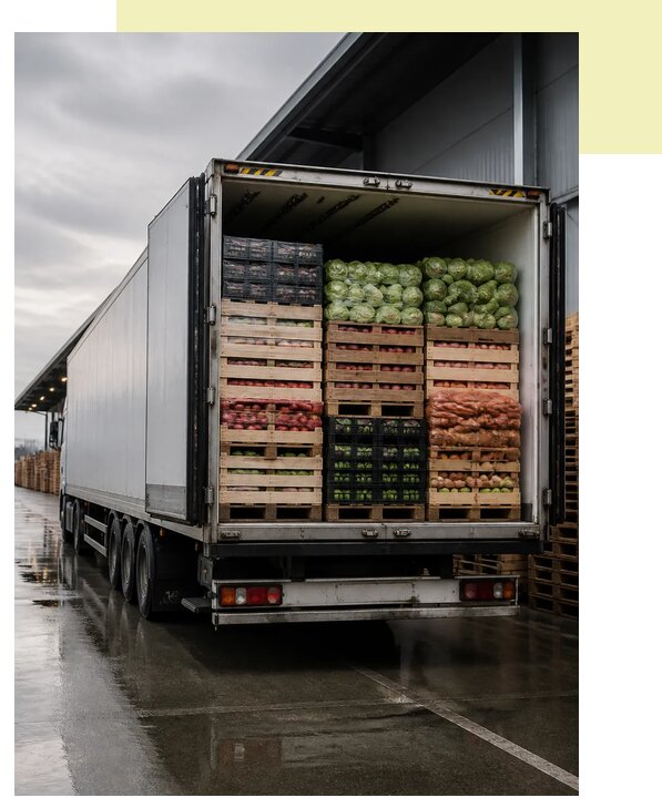 Перевозка плодоовощной продукции в Дзержинск по цене от 5084 р. | Агросервис-Дзр
