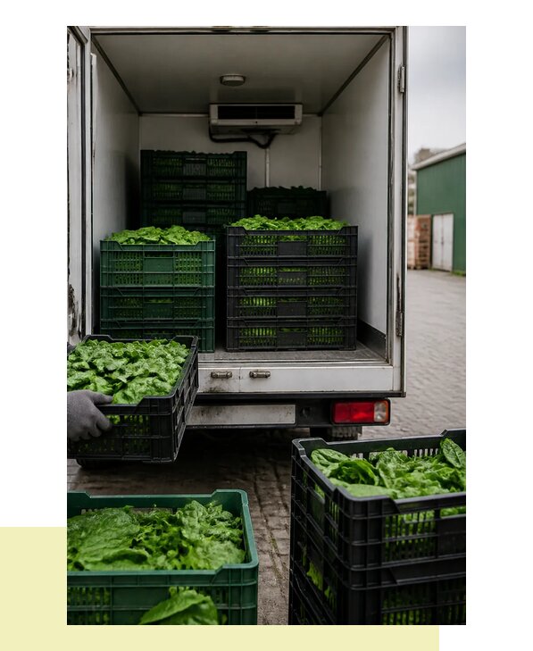 Перевозка шпината в Дзержинск с сохранением свежести продукции